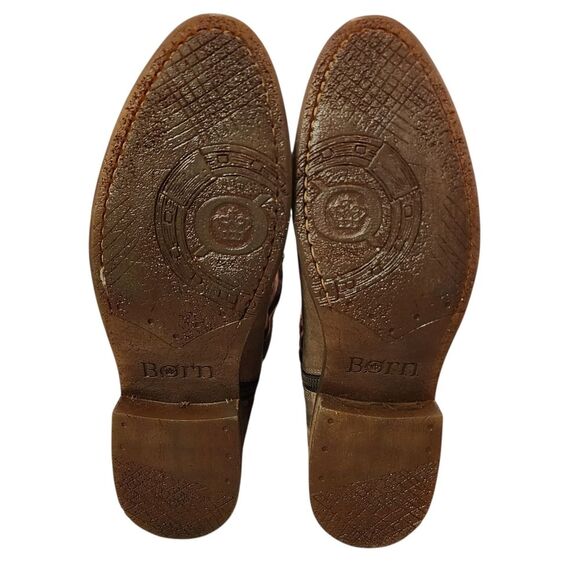 Born Boots Women Sz 11M Albi Brown Suede Leather Tall Riding Equestrian Western - Picture 10 of 15